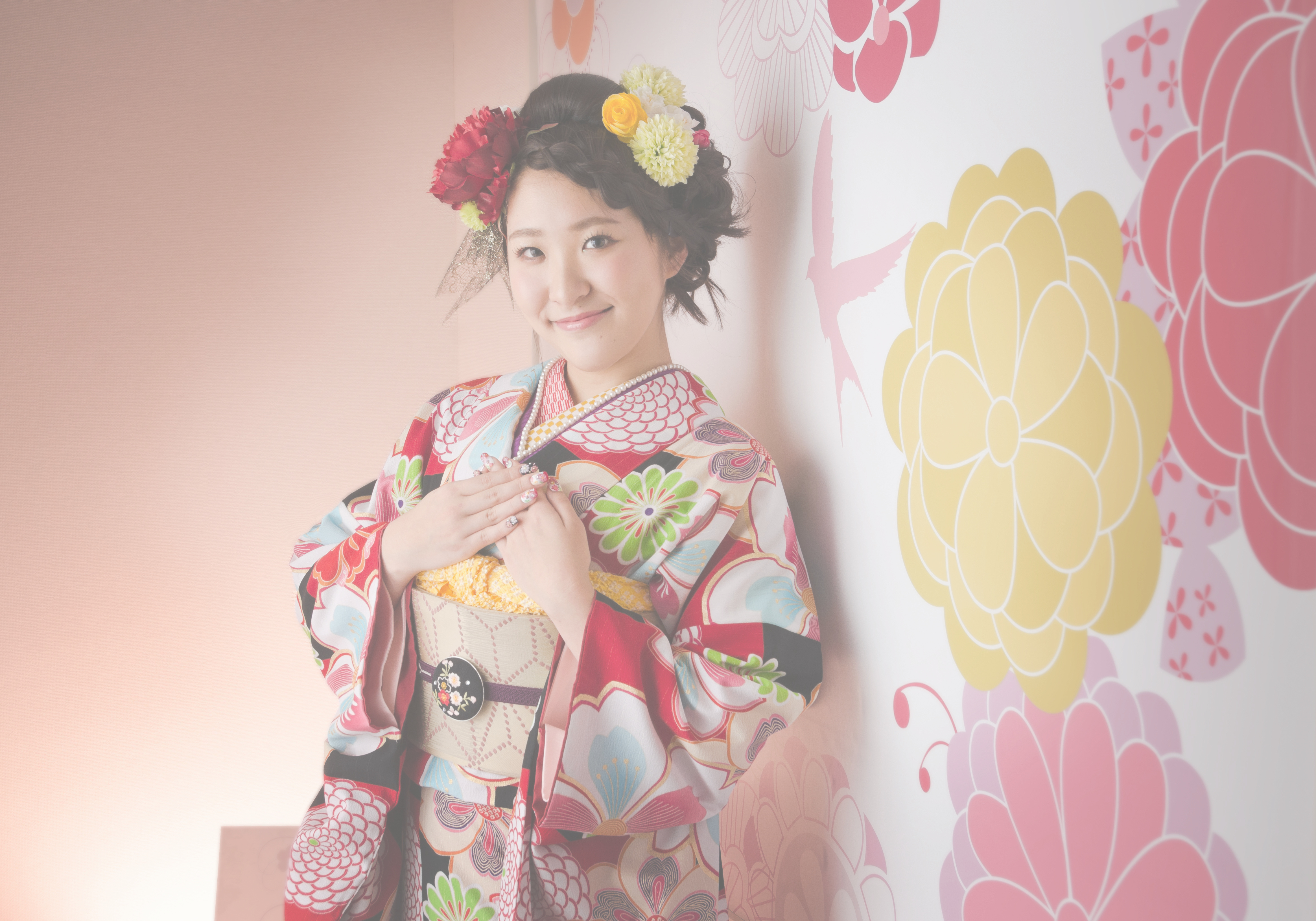 成人記念写真撮影