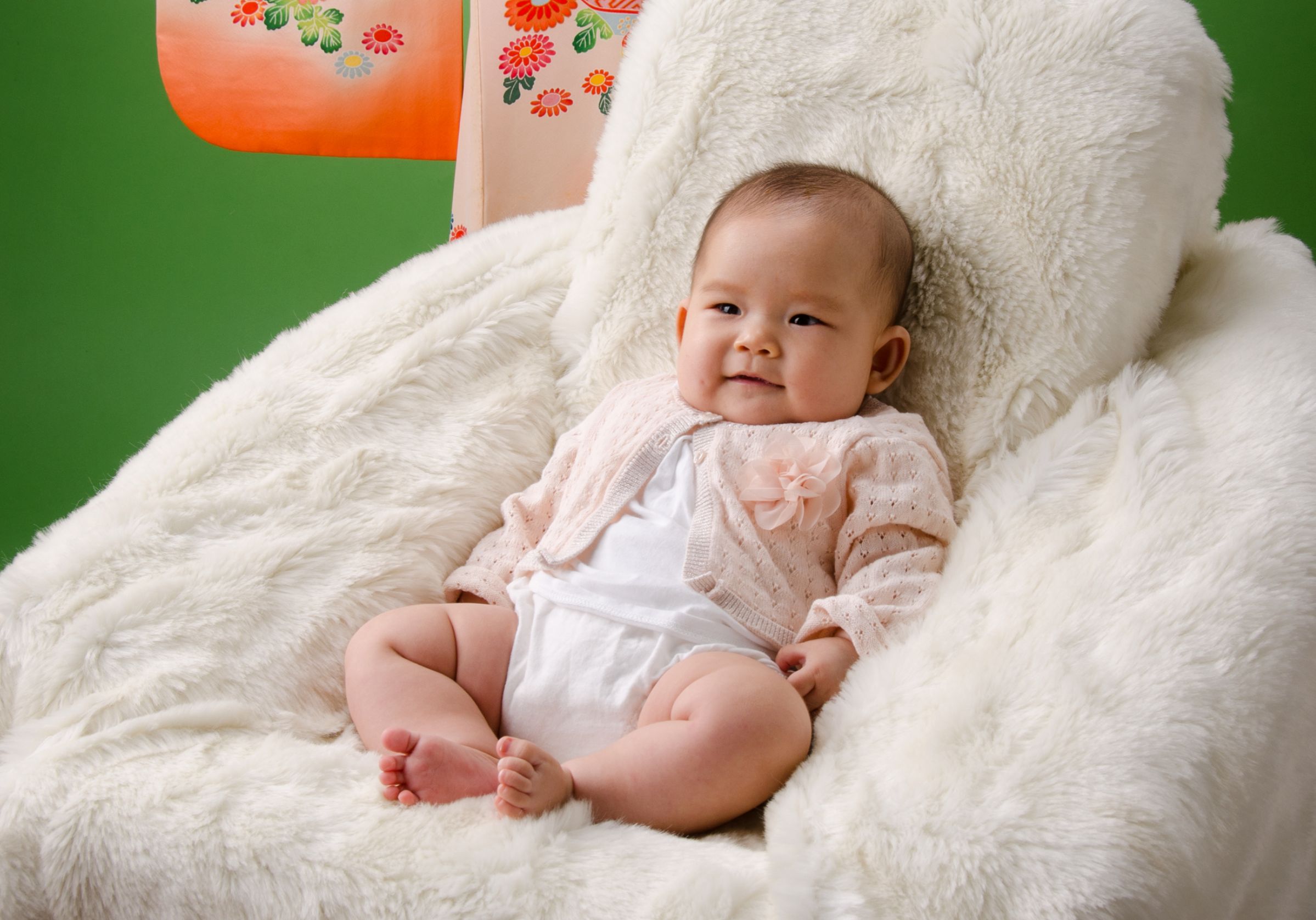 百日記念写真撮影